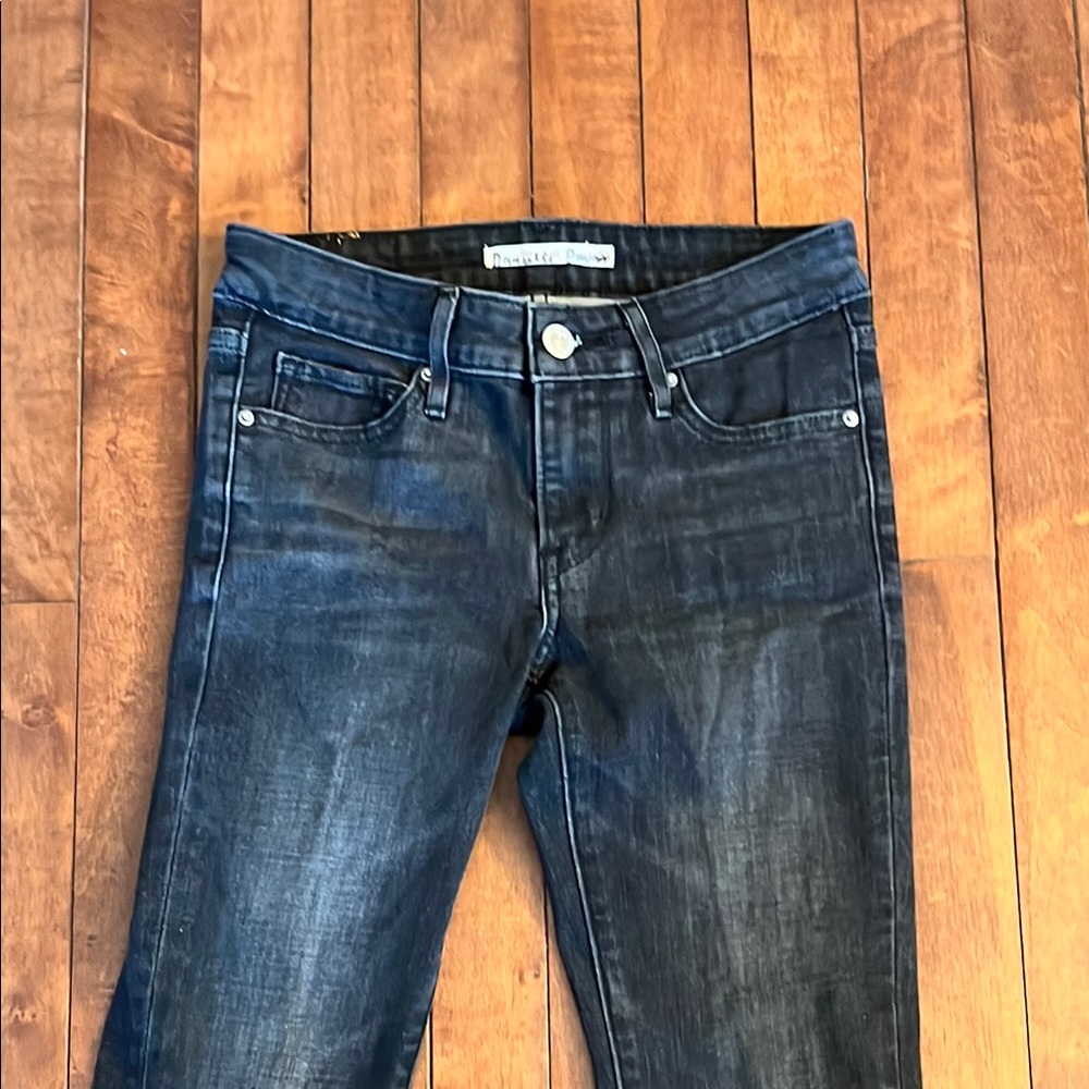 Levi's Black 711 Skinny Jeans Classic Denim